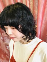 ナイス(NICE)&nbsp;マッシュウルフパーマ