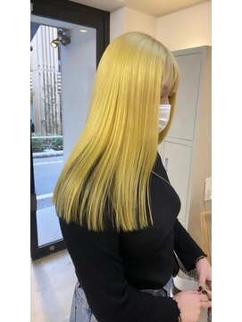 フラム 渋谷(flamme) ◎ハイトーンイエローカラー◎