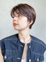 アイティーバイアルバム 藤沢店(IT by ALBUM) ニュアンスハンサムショート_ショコラアッシュ_9308