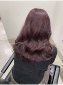 くすみピンクラベンダー ダブルカラー <渋谷/渋谷駅>
