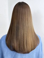 アイティー バイ アルバム 浦和店(IT by ALBUM)&nbsp;髪質改善ロング_斜めバンググレージュカラー_ba422241