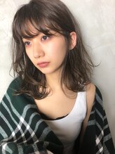 ヘアーアトリエ ネートル つつじヶ丘(Hair atelier naitre) Naitre 大人かわいいミディアム×シアグレージュ