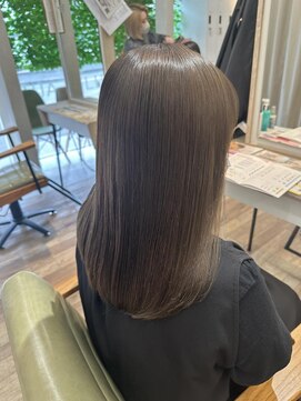 ヘアーザラブズラフズ オーガニカ 北九州(HAIR THE LOVES LAUGHS ORGANICA) グレージュ＊