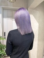 ゼスト クレス(ZEST Cres)&nbsp;【立川CRES三木】色落ちはホワイトシルバー！ラベンダーカラー