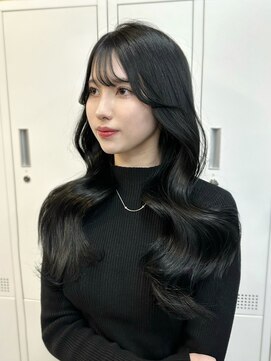アリュウル 表参道(ALLURE) ブルーブラック×レイヤーカット韓国ヘア◯ KAKO