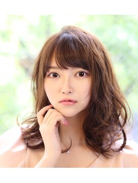 アフロディーテ 銀座(APHRODITE GINZA) デザインカラー/レイヤーカット/オリーブベージュ/銀座/東銀座