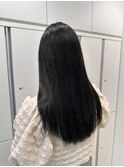 髪質改善カラー/暗髪/透明感