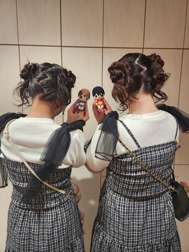 プアメリア 名古屋(Puamelia) ヘアセットヘアメイクお呼ばれヘアライブ量産コンサートアレンジ