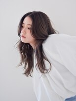 ミリー 梅田店(milly)&nbsp;オリーブベージュレイヤーカット艶髪セミロング【milly梅田】