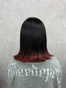 アン ブリーチ 大宮駅東口店(UN BLEACH) デザインカラーレッド♪