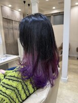 エイミーバイアフロートザガーデン 浦和店(amie by afloat the garden)&nbsp;裾カラーで遊べるレイヤースタイル