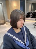 韓国風/博多/レイヤーカット/ハッシュカット/顔周りカット/小顔