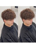 マッシュツイストスパイラルパーマ