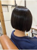 四街道/ボブ/切りっぱなしボブ
