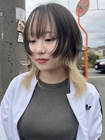 ヘアショップ ホップエム(HAIR SHOP HOP M)&nbsp;ウルフカット/ウルフ女子/顔周り/外ハネ