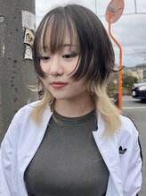 ヘアショップ ホップエム(HAIR SHOP HOP M) ウルフカット/ウルフ女子/顔周り/外ハネ