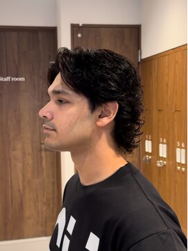 グルーマーズトウキョウ 渋谷店(GROOMER/S TOKYO) ラウルカール　スペインカール　フェード