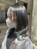 アンシエル(anciel)&nbsp;グリーンインナーカラー