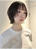 福井 大和田 レイヤーボブ 顔まわりレイヤー 前髪ぱっつん