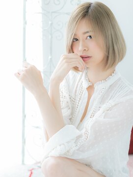 アートサロン センター北(art salon) センター北/髪質改善/ホワイトグレージュ×大人レイヤーボブk