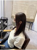 さりげなく見せるインナーカラー