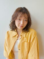 ガーデン 銀座(GARDEN)&nbsp;パーマ イメチェン レイヤー 伸ばしかけヘア ニュアンスパーマ