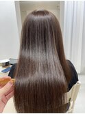 髪ドラ。髪質改善ストレート