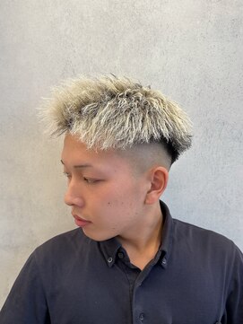 ルースト 西院店(ROOST) パイルツイスト×ホワイトハイライト