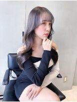 ヘアサロン ガリカ 表参道(hair salon Gallica)&nbsp;【田中杏実】艶髪×淡く透けるラベンダーグレージュカラー