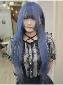 緑にならないブルーカラー