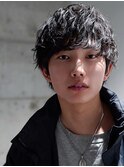 無造作にかっこいいグランジパーマ　下北沢