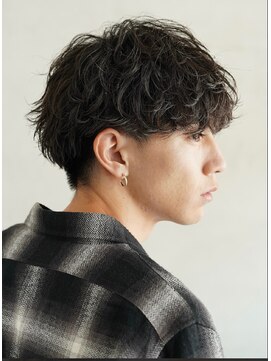 フィフス トウキョウ (fifth TOKYO) 渋谷波巻きスパイラルパーマシャドウパーマメンズマッシュヘア