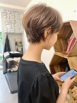 アイドットプラス 札幌大通り(i.+ODORI)&nbsp;前髪小顔ニュアンスカラー大人ショートボブヘア20代30代40代