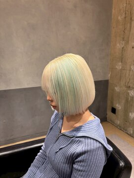 ボブレイヤー/ミニマルボブ/デザインカラー