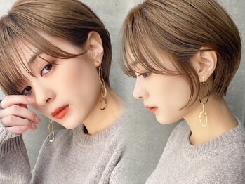 エニ 自由が丘(ENi)の写真/<年間20000人来店実績の姉妹店>"ショートカット"講師経験のあるstylist在籍*[自由が丘駅/ショートボブ]
