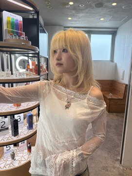 ヘア フラッグ 西葛西店(hair flag) ハイトーン×ハッシュカット