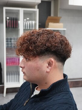 ササ(33) ブラウン×スペインカール