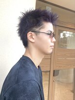 チャコレ パーチ 北千住店(Chacolle perch)&nbsp;グレープカラー×アクセントラフショート