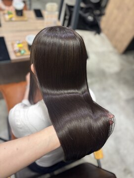 リンクエン(Link enn) 【チョコレートブラウン】艶カラー/髪質改善