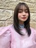 【平日16時までがお得◎】カット+アディクシーカラー(根元染め)¥11,700