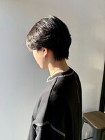 ラフ バイ マグ 南松本(R.A.F. by Mag)&nbsp;メンズセンターパートウルフニュアンスパーマカルマパーマゆるめ