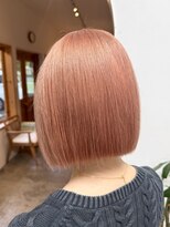 ヘアーデザインサロン スワッグ(Hair design salon SWAG)&nbsp;ピンク　オレンジ