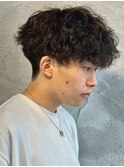 MEN’S HAIR/波巻ツイストスパイラル/フェザーパーマ/群馬高崎