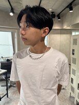 ハイプ マン 藤沢(HYPE MAN)&nbsp;フェザーパーマニュアンスパーマ毛流れパーマセンターパート