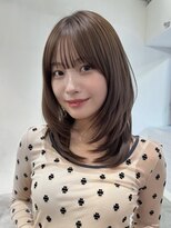 マルケ ドゥ マッシュ(MaruQuee de mashu)&nbsp;小顔レイヤー×透明感カラー