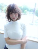 傷まないデジタルパーマでふんわり柔らかボブ