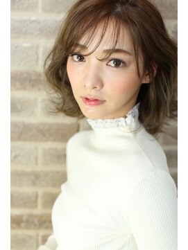 アース コアフュールボーテ 伊勢崎(EARTH coiffure beaute) ふんわりボブディ