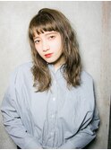 赤味を消してくれるマットアッシュカラー☆
