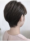 【ALIUS 池袋 小川真一】ライトアッシュ 耳かけショート