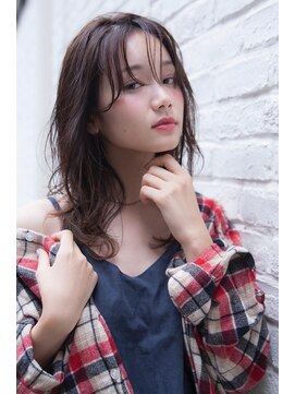 シエナ 渋谷(Siena) siena ナチュラルブラウン×シースルーバング